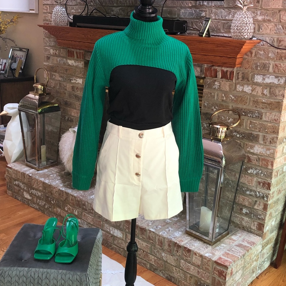 Zara High Waist Short New